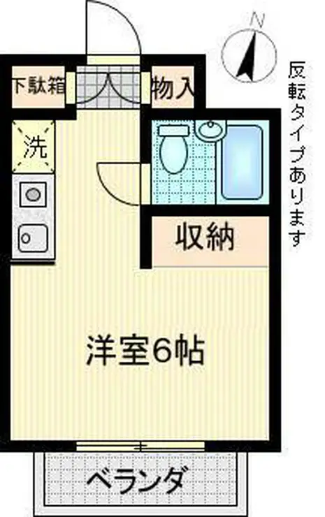 リヴィエール鶴牧 4階階 間取り