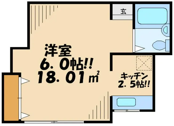 ハイムくぬぎ 1階階 間取り
