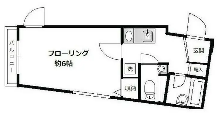 菱和パレス上目黒 2階階 間取り