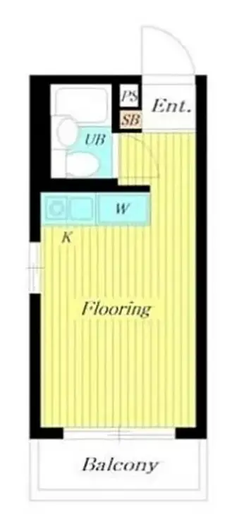 オリエンタル新丸子Ⅲ 1階階 間取り