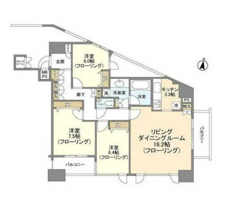HF白金高輪レジデンス 11階階 間取り