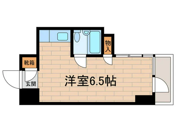 セザール第二蒲田 6階階 間取り
