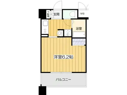 エステムコート新大阪VIエキスプレイス(1K/10階)の間取り写真