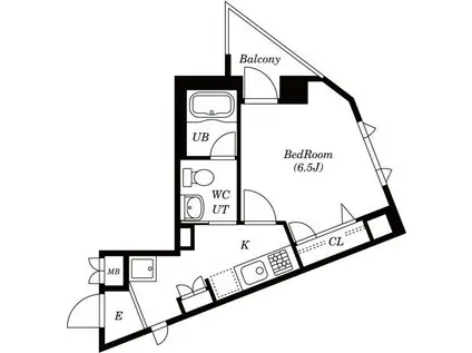 新宿ヤマトビル(1K/8階)の間取り写真