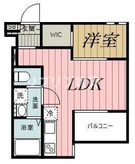 REGALEST 千葉駅(1LDK/3階)の間取り写真