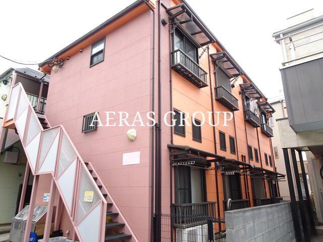 さくらハイツ3号館(1K/2階)の外観写真