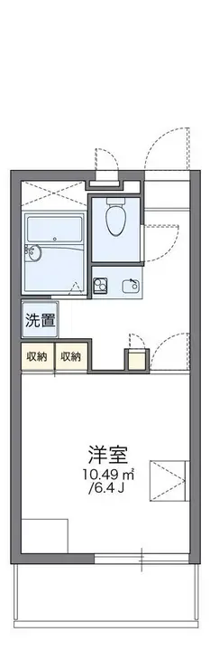 レオパレスJOY 3階階 間取り