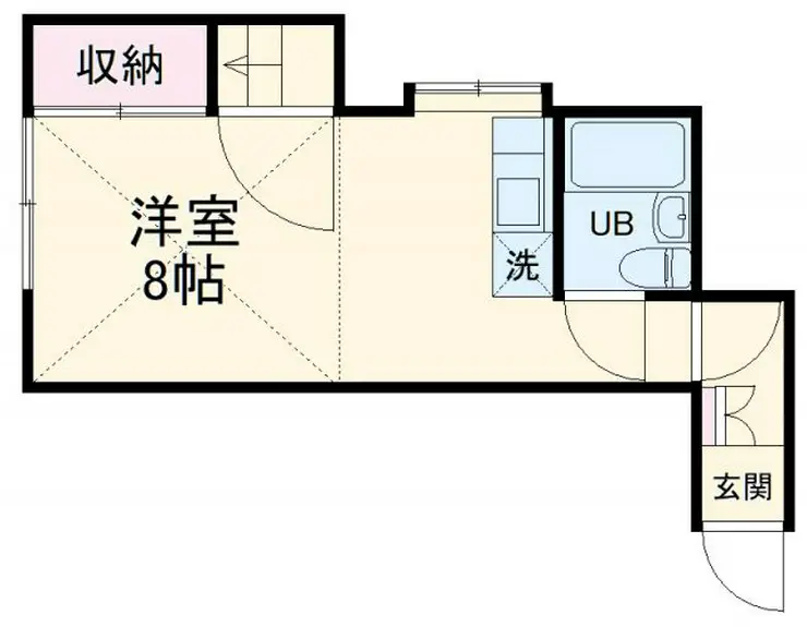 コーポ愛 2階階 間取り