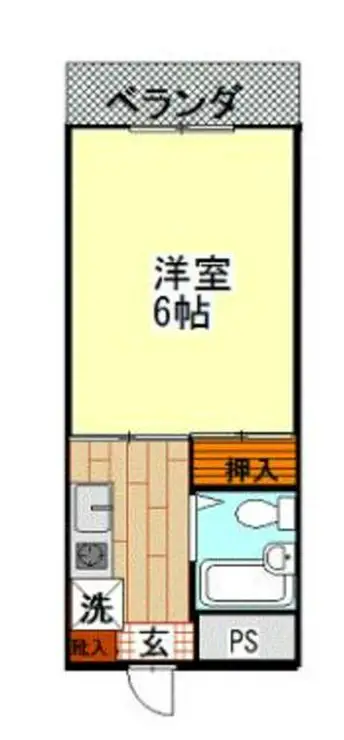 プチハイム 1階階 間取り
