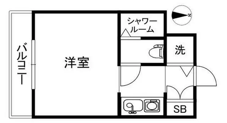 エトワール山下 2階階 間取り