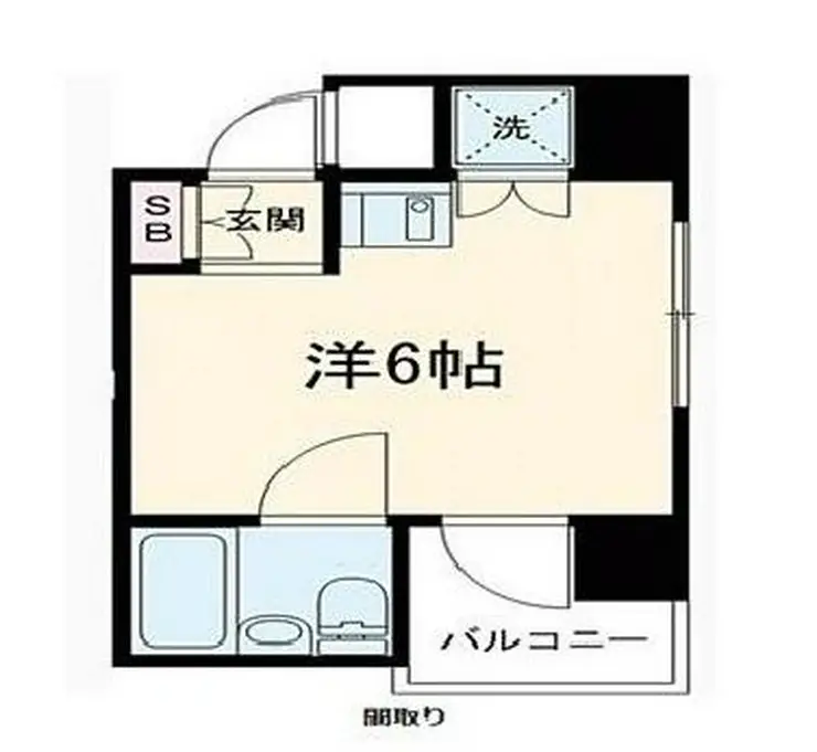 マートルコート駒沢大学 2階階 間取り