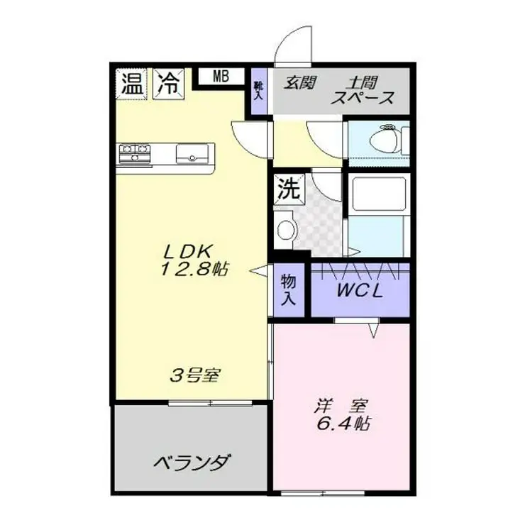 スペリオル 2階階 間取り