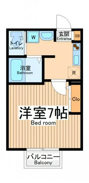 テルメゾン 1階階 間取り