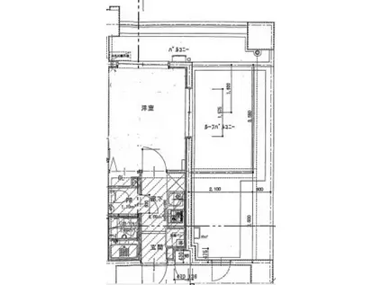 プレミアリーフ北品川(1K/11階)の間取り写真