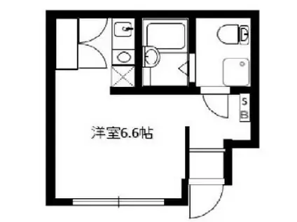 イクシオ生麦(ワンルーム/1階)の間取り写真