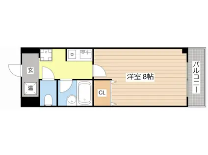 RECTO(1K/5階)の間取り写真