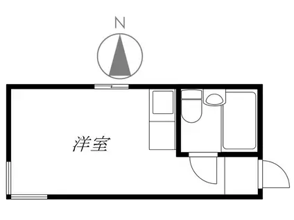 ウィナーズSUZUKI(ワンルーム/3階)の間取り写真