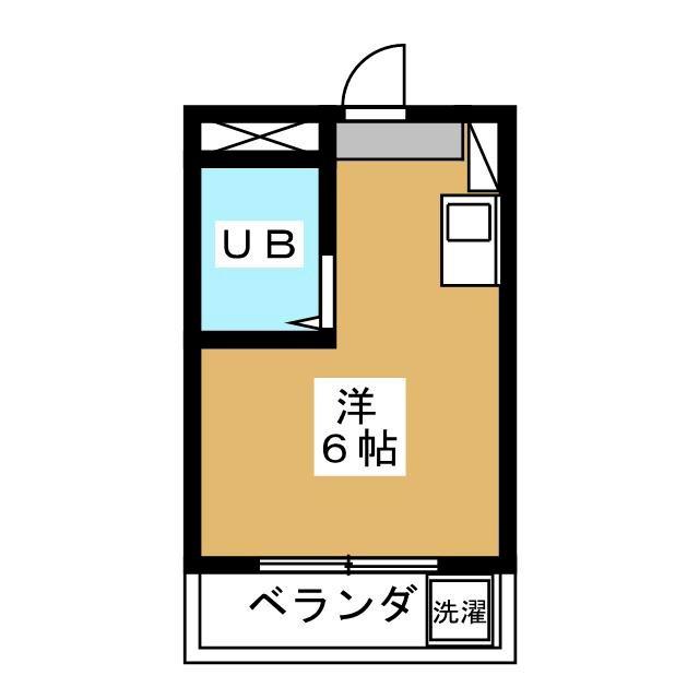 ウイニングプラザ(ワンルーム/3階)の間取り写真