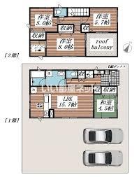 クレイドルガーデン市原市今津朝山第3(4LDK/1階)の間取り写真