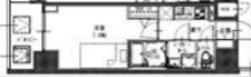 S-RESIDENCE江坂LIBLE(1K/10階)の間取り写真