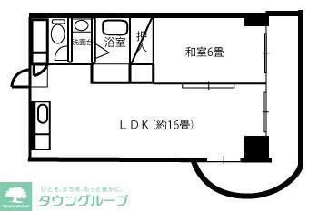 けやきヒルズ南町(1LDK/3階)の間取り写真