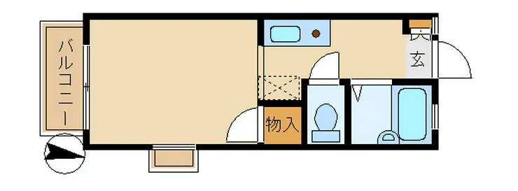 ヴィースバーデン 1階階 間取り