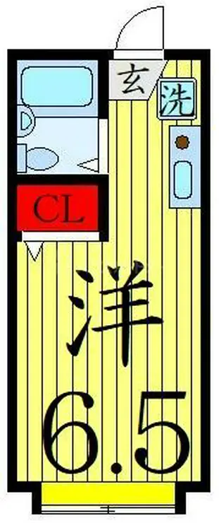 プリンセス西亀有 2階階 間取り