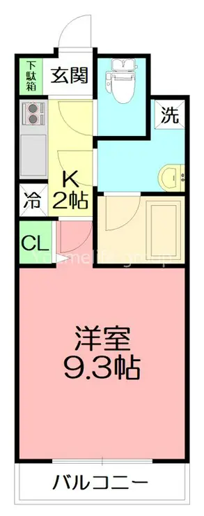 ファロス由比ガ浜 1階階 間取り