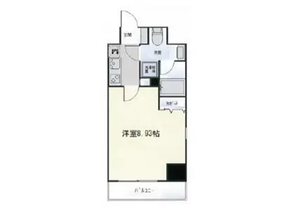 ウェンディ両国(1K/5階)の間取り写真