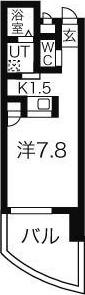 グランステージ千種(1K/9階)の間取り写真