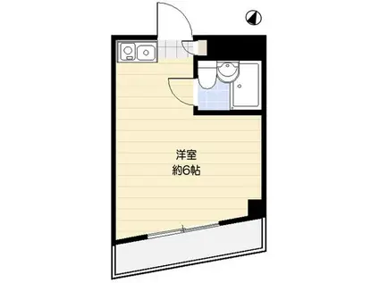 エトワール目白台(ワンルーム/3階)の間取り写真