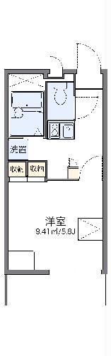 レオパレス春駒マンション(1K/3階)の間取り写真