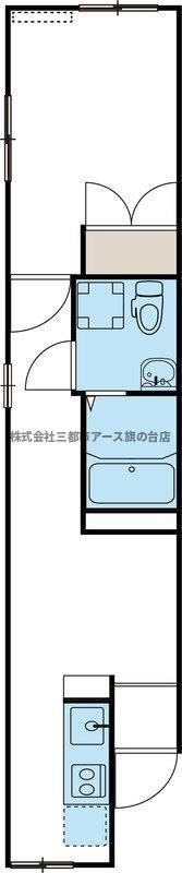 シース大森(1LDK/2階)の間取り写真