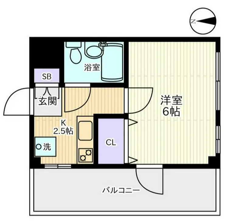 北越谷MKハウス 4階階 間取り