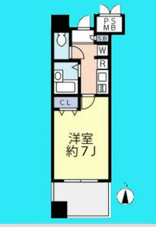 グランヴァン東品川 2階階 間取り