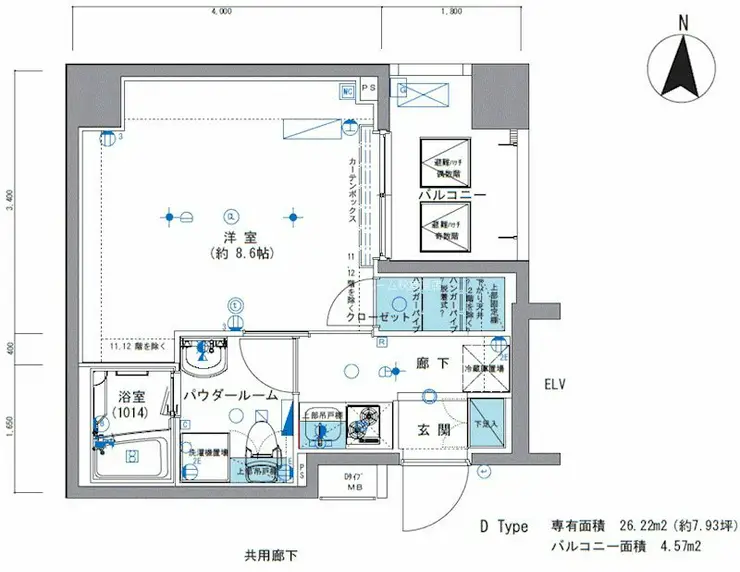 メインステージ亀戸III 10階階 間取り