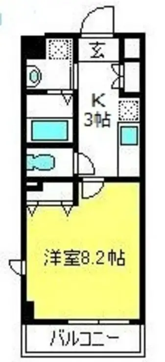 ウィスタリア 7階階 間取り