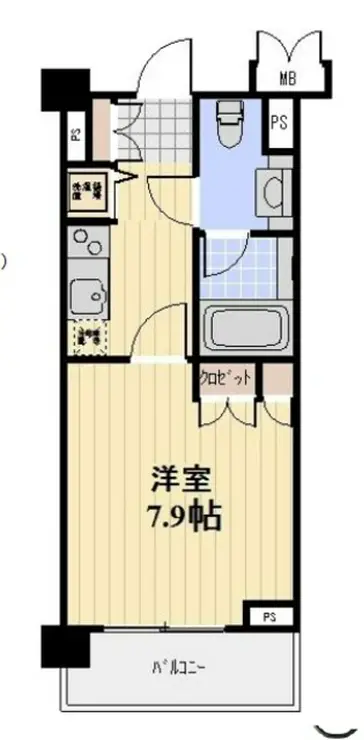 プロスペクト大森海岸 7階階 間取り