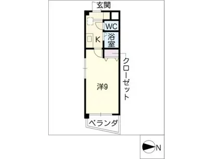 アトレHAYASHI(1K/4階)の間取り写真