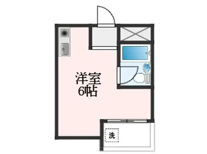 アドバンス恵我之荘(ワンルーム/4階)の間取り写真