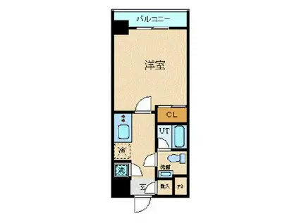 スカイコート池袋西壱番館(1K/11階)の間取り写真