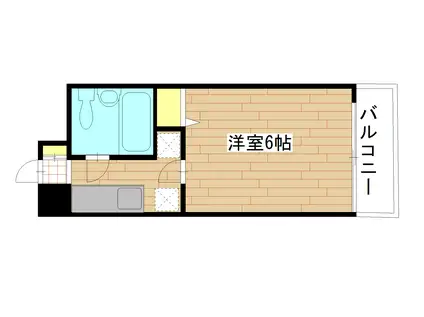 大町Sビル(1K/3階)の間取り写真