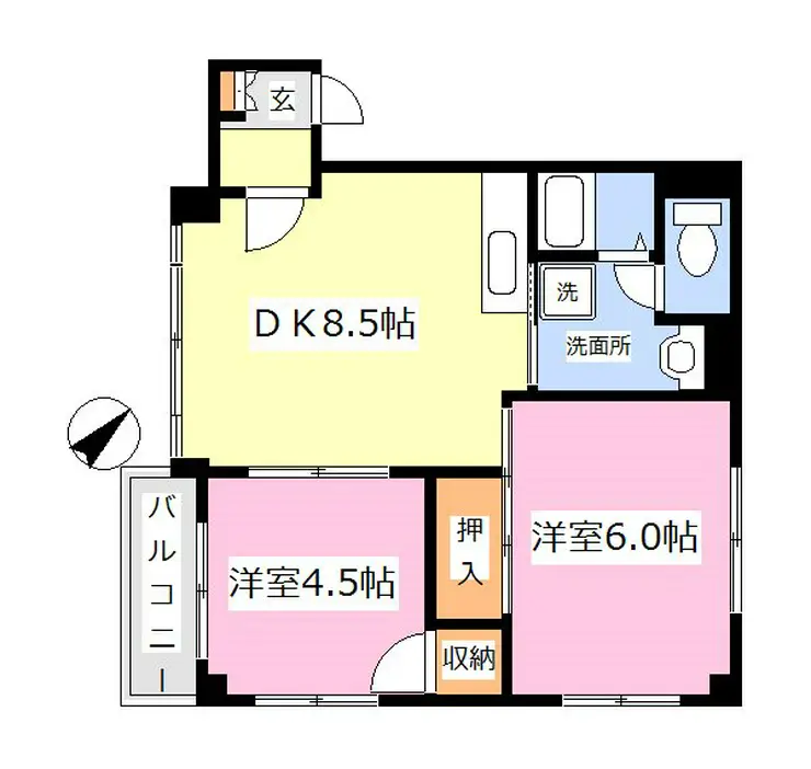 大成屋ビル 4階階 間取り