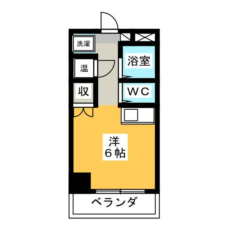 ウェーブス 5階階 間取り