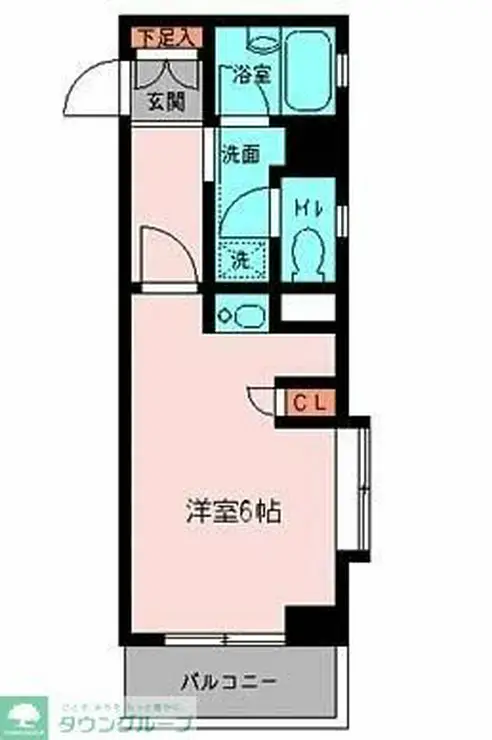 プライムアーバン鶴見寺谷 4階階 間取り