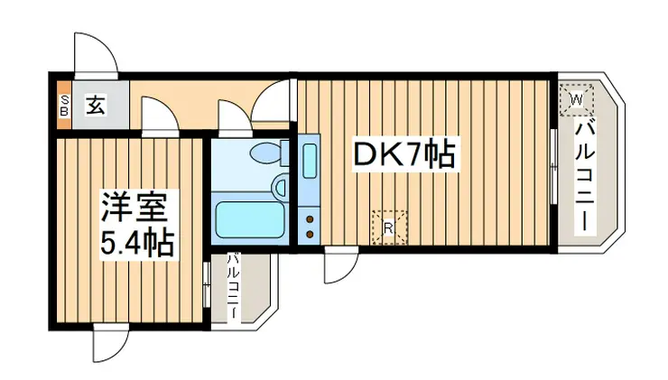 コンドレア綱島西 1階階 間取り