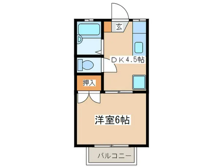 サンビレッジ・セイタ 2階階 間取り
