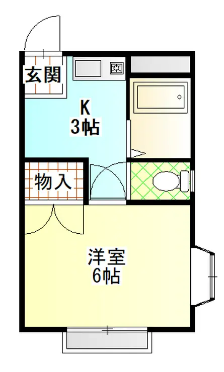 ヒルサイド箱根湯本 1階階 間取り