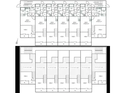 アドバンスIKENOUE(1LDK/1階)の間取り写真