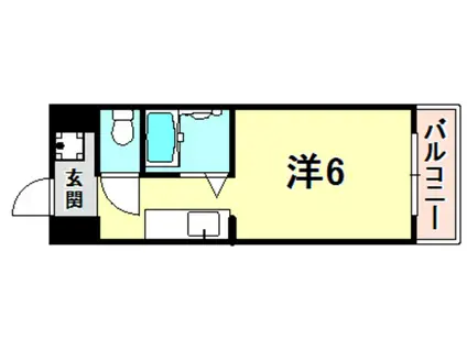 アート永和青木(1K/3階)の間取り写真